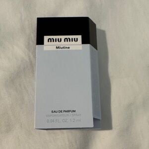 Sample- New Miu Miu Miutine Eau de Parfum